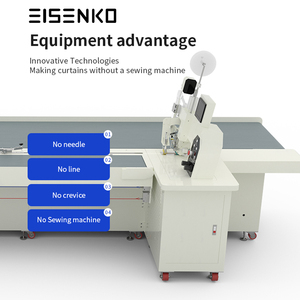 Machine de soudage de rubans de rideaux sans couture EISENKO de haute qualité, personnalisée, contrôlée par PLC, à haute efficacité, à faible coût, 220V, pour usage domestique - Product Image 3