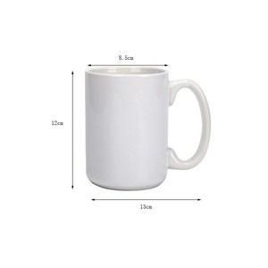 Sublimation <b>Ceramic</b> Mug 15oz White Blank Heat Transfer <b>Cup</b> For Custom Design - Product Image 4