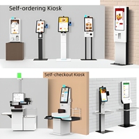 kiosque de paiement de caisse de libre-service de supermarché/centre commercial de 21.5 pouces Kiosque de libre-service