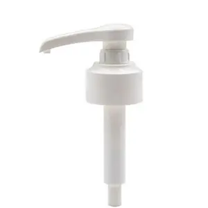 Wholesale 38 410 plastic black white lotion pump Nozzles Durable Liquid Bottle Head Push-type Syrup Bottle