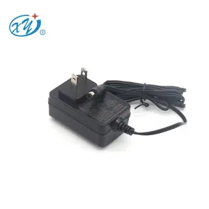 壁挂式交流直流适配器100-240v 50/60hz ETL FCC 12v 1a 24v 1a 12v 1.5a电源适配器充气器