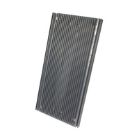 Radiateur en alliage d'aluminium sur mesure, profil de dissipateur thermique extrudé de type peigne, moulage sous pression