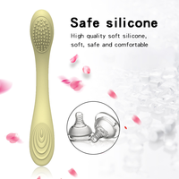Biegsame Frauen G-Punkt Klitoris Vibrator Dildo USB Wiederauf ladbar 10 Vibrations modi Wasserdicht Leistungs starkes Double Ended Sexspielzeug