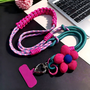 Dragonne de téléphone extra épaisse et durable, multifonctionnelle, à porter en bandoulière, à la main ou autour du cou, pour hommes et femmes, idéale pour l'escalade en extérieur - Product Image 2