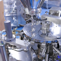 Machine d'emballage entièrement automatique CE pour le conditionnement de poudres et d'épices en sachets préformés de 500 g avec codage de date