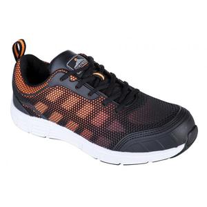 PORTWEST - FT15BKO38 Steelite Tove S1P entrenador negro/naranja-EAN 5036108309986 ZAPATOS DE SEGURIDAD Y ENTRENADORES DE SEGURIDAD - Product Image 1