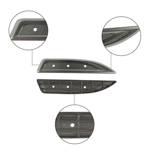 Voiture universelle en alliage d'aluminium + insigne d'aile en fibre de carbone emblème/autocollant néo-chrome é<span class=keywords><strong>vent</strong></span> latéral - Product Image 3