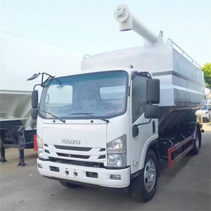 Camión de Alimentación para Aves de Corral y Ganado ISUZU de 12 CBM, Nuevo y en Oferta, Camión de Transporte de Granos, Vehículo de Entrega de Alimentos para Granjas - Product Image 3