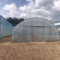 Ensemble complet d'accessoires pour serres agricoles à structure en acier, bâche de couverture, marque Zhuotai, fabriqué en Chine