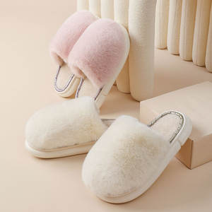 Nuevas Pantuflas Japonesas de Algodón Cómodas y Elegantes para Mujer, Antideslizantes, para Invierno, al por Mayor - Product Image 3