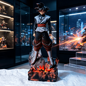 Figurine <span class=keywords><strong>Dragon</strong></span> <span class=keywords><strong>Ball</strong></span> de haute qualité de 38 cm, figurine d'action Black Goku, figurine d'action <span class=keywords><strong>Super</strong></span> Saiyan, modèle d'ornement de bureau - Product Image 6