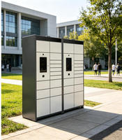 Casier intelligent haut de gamme pour colis, casier de stockage tout-en-un de qualité industrielle, armoire de 1,2 mm avec API/SDK logiciel, casier en promotion
