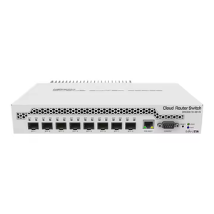 MikroTik CRS309-1G-8S+IN Switch Inteligente de 9 Puertos, Ocho Puertos SFP+ de 10 Gbps, Sistema Operativo Dual, en Stock - Product Image 1