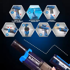LK Toys Battle Blaster Wasser pistole Spielzeug Hochwertige interaktive Beleuchtung für Kinder Elektrische Wasser pistole Kinder wasser pistole - Product Image 4