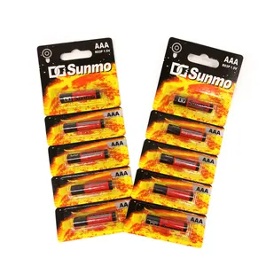 SUNMOL Hoch leistungs batterie Trocken batterie Bleistift batterie UM-4 Größe 1 5V R03 UM4 AAA 1,5 V Hochs icherheit 10g Sunmol & OEM Marke CN;GUA