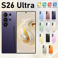 Versión Global Original S26 Ultra 5G Smartphone 16GB 1TB Doble SIM Android 15 Pantalla HD OLED de 7.3 Pulgadas 144Hz 108MP Francés 100W Deca