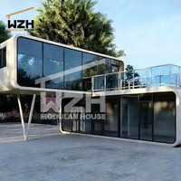 Contenedor de Oficina Dúplex de 20 pies con 2 Habitaciones Separadas y Baño, Ideal para Espacio de Trabajo y Reuniones