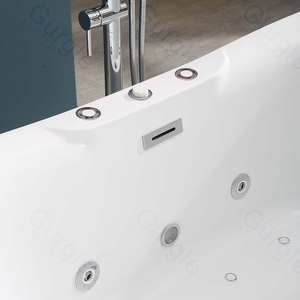 Offre Spéciale hydrothérapie <span class=keywords><strong>intérieur</strong></span> extérieur maison Villa ovale bateau forme adulte athlète relaxant électronique bulle d'air Massage baignoire - Product Image 6