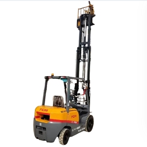 Original Shanghai China Used TCM Diesel <b>Forklift</b> 3ton with Gearbox Pump High Efficiency for Report & Video Inspection for Sale - Product Image 2