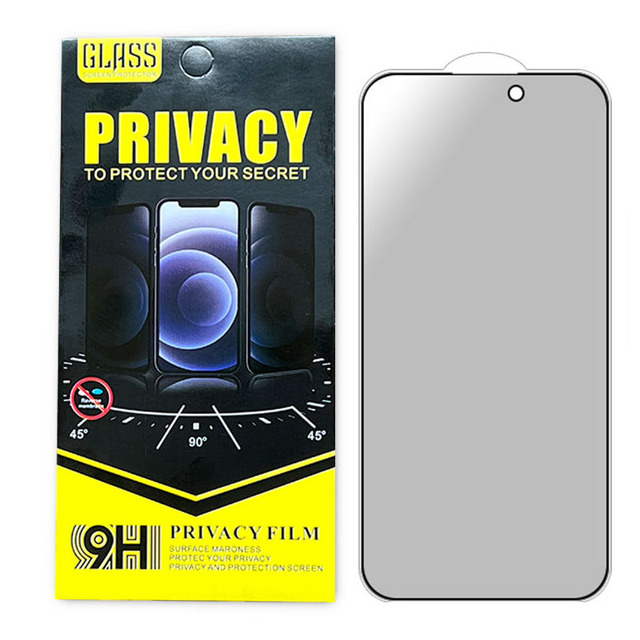 High quality Privacy Tempered Glass Screen Protector for iPhone 11 12 13 Pro Max Anti-Spy Phone Film with Free Sample