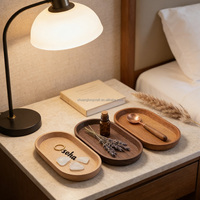 Elegant design houten opbergbak, geschikt voor het bewaren van snacks, fruit, koffie en thee, geschikt voor dineren en feesten.