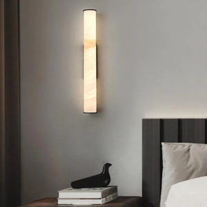 Đèn tường hiện đại bằng đá cẩm thạch tự nhiên cao cấp sang trọng, trang trí nội thất khách sạn biệt thự phòng khách hành lang phòng ngủ, bảo hành 3 năm - Product Image 2