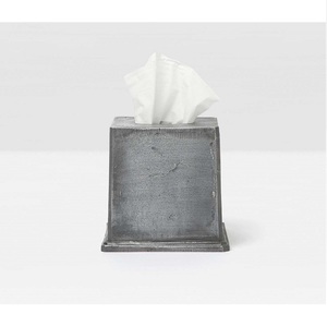 Caja de pañuelos de metal de acero inoxidable, caja cúbica para el hogar, Hotel y restaurante, caja de pañuelos decorativa - Product Image 4