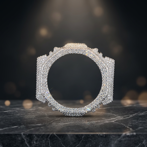 Couverture de lunette de montre en diamant personnalisée, accessoires de montre de luxe, directement de l'usine - Product Image 5