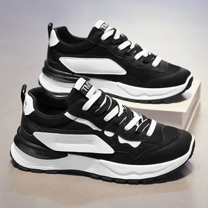 Zapatos de <span class=keywords><strong>Hombre</strong></span> de Alta Calidad, Tendencia Otoñal, Estilo Casual Deportivo para Estudiantes, con Suela Gruesa y Color Blanco - Product Image 4