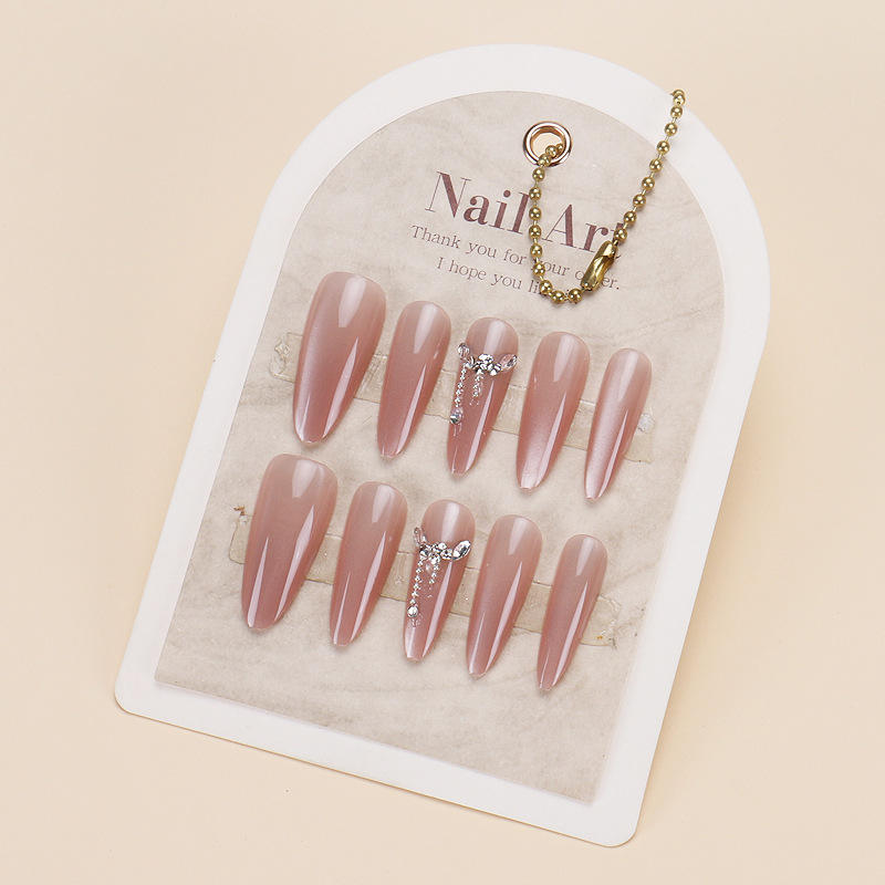 เล็บทำมือ1575กล่องขนาด10ชิ้น