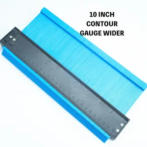 Profile Scribing Ruler Contour Gauge with Lock - Precise Scribe Tool  Woodworking Edge Corner Measuring Profile Duplicator Tool - AliExpress