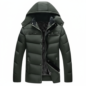Men's Winter-Proof Lightweight Puffer <b>Jacket</b> High Quality Breathable & Comfortable Heated Active Style Puffer <b>Jackets</b> For Sale - Product Image 1