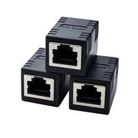 Rj45 konektor cat6 untuk kabel ethernet koneksi 1000Mbps kabel jaringan coupler