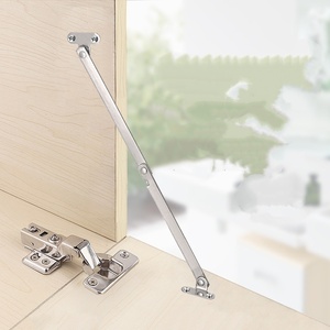 ราวสแตนเลสแบบพับได้สองตอนสำหรับจับประตูตู้ชั้นวางของแบบเคลื่อนย้ายได้ - Product Image 2