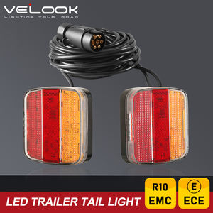 Luz Trasera LED para <span class=keywords><strong>Remolque</strong></span>, Impermeable IP67, 5 Funciones, Homologación ECE, <span class=keywords><strong>Kit</strong></span> de <span class=keywords><strong>Luces</strong></span> para <span class=keywords><strong>Remolque</strong></span> de 12V 24V - Product Image 2