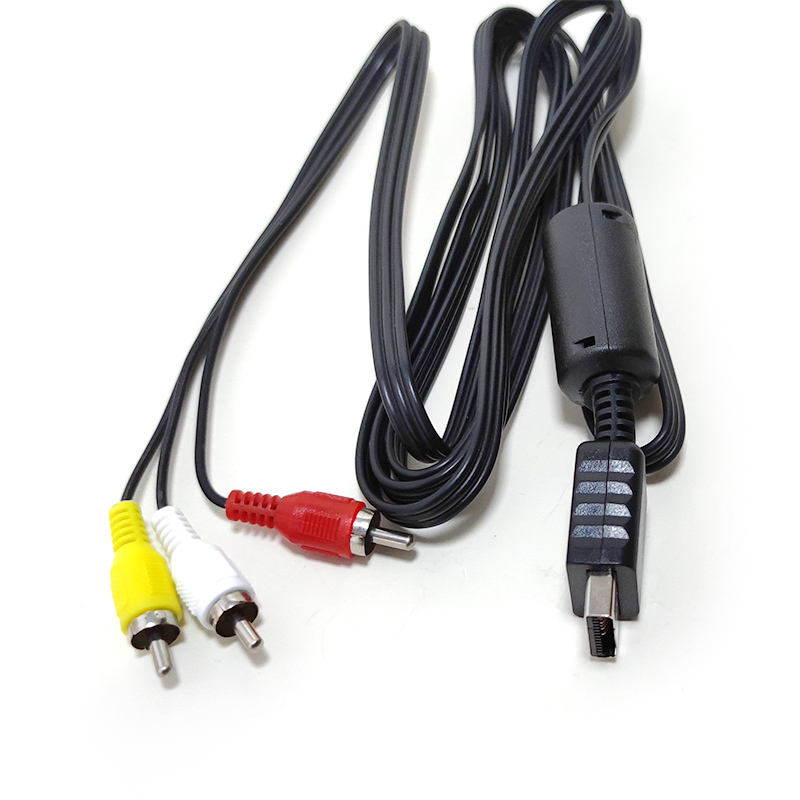 Cable Audio Vidéo AV RCA TV Pour Sony Playstation 1 2 3 PS1 PSX PS2 PS3 Et Slim