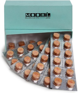 หัวคิวบิลเลียด Xmlinco Hotsale แบบเคลือบ 8 ชั้น รุ่น <span class=keywords><strong>Moori</strong></span>  แบบกำหนดเองได้ - Product Image 1