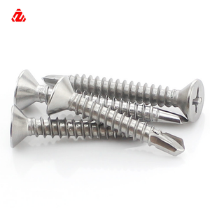 Tornillos Autoperforantes de Cabeza Plana Avellanada de Acero Inoxidable con Ranura Cruzada DIN <span class=keywords><strong>7504P</strong></span> - Product Image 3