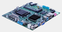 DDR4 Mini ITX Motherboard 1150 QM1100C Skylake 6th Kabylake 7th Gen CPU prosesor dengan 1LAN 10USB M.2 4K untuk kios
