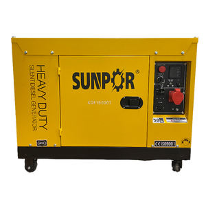 Slient 8.5 9.5 10 11 12 13 Générateurs diesel à double cylindre 14KW pour la restauration de l'alimentation en cas de catastrophe ou d'urgence - Product Image 2