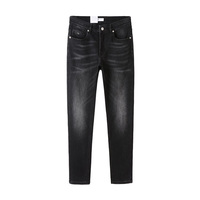 Bufa Vente en gros de jeans tendance pour hommes, coupe slim, jeans stretch pour hommes, jeans noirs et bleus pour hommes