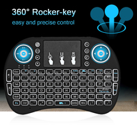 En gros rétro-éclairé 2.4G sans fil i8 Pro MINI clavier pour Android Smart TV Box