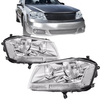 2008-2014 pour Dodge Avenger Phare Assemblage Paire de Chrome Transparent Nouvel État 12V Tension