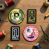 Patch brodé en dentelle 3D résistant pour uniforme de travail, à coller au fer, pour chemise, veste, gilet, accessoire de sécurité tactique