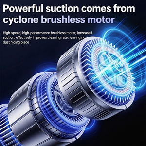 <span class=keywords><strong>Aspirateur</strong></span> <span class=keywords><strong>Souffleur</strong></span> Portable Sans Fil Sans Balai 17000Pa <span class=keywords><strong>à</strong></span> Succès Commercial avec <span class=keywords><strong>Batterie</strong></span> Rechargeable 6000mAh pour Voiture et Maison - Product Image 2