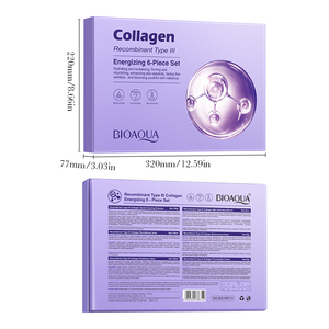 BIOAQUA - Set <span class=keywords><strong>de</strong></span> 6 <span class=keywords><strong>Productos</strong></span> <span class=keywords><strong>para</strong></span> <span class=keywords><strong>el</strong></span> <span class=keywords><strong>Cuidado</strong></span> <span class=keywords><strong>de</strong></span> <span class=keywords><strong>la</strong></span> <span class=keywords><strong>Piel</strong></span> con Colágeno Recombinante Tipo III, Hidratante, Nutritivo y Reafirmante - Product Image 6