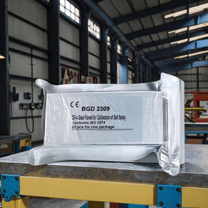 ISO 3574 BGD 2309, especímenes <span class=keywords><strong>de</strong></span> referencia <span class=keywords><strong>de</strong></span>, para pruebas <span class=keywords><strong>de</strong></span> pulverización <span class=keywords><strong>de</strong></span> sal, paneles <span class=keywords><strong>de</strong></span> acero para calibración <span class=keywords><strong>de</strong></span> pulverización <span class=keywords><strong>de</strong></span> sal - Product Image 1