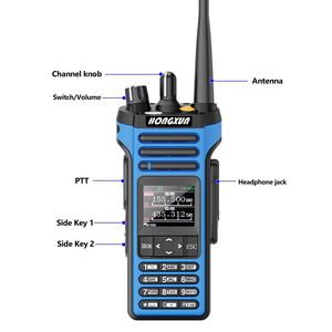 Radio bidirectionnelle portable HX APX4000 pleine bande 25W longue portée avec fonction répéteur GPS 0-25KM style industriel - Product Image 5