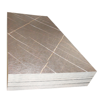 Panneaux en PVC imperméables effet marbre brillant 1220x2440mmx3mm pour la décoration murale des salles de bain et des salons - Vente en gros directe usine