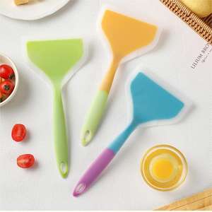 Espátula de silicona <span class=keywords><strong>Flapjack</strong></span> resistente a altas temperaturas antiadherente tortitas Oki cocina especial cocina espátula de cocina - Product Image 1